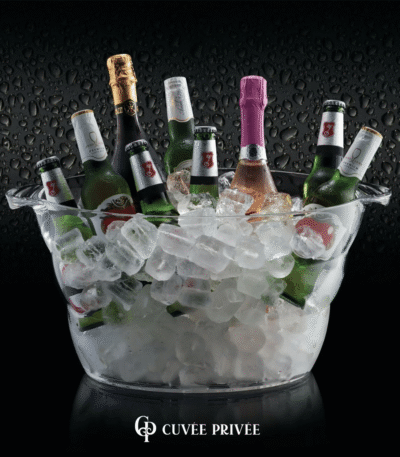 Seau à Glace Transparent – 13,5 L