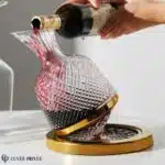 Décanteur Sculptural 360° en Cristal - 1,5 L