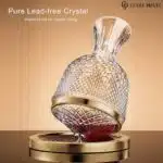 Décanteur Sculptural 360° en Cristal - 1,5 L