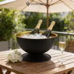 Seau à glace Noir Isotherme 13 Litres