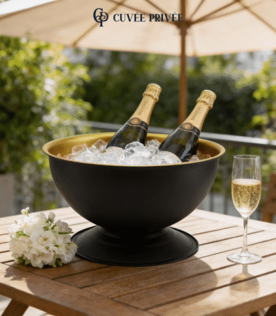 Seau à glace Noir Isotherme 13 Litres