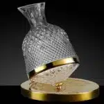 Décanteur Sculptural 360° en Cristal - 1,5 L