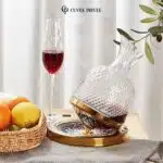 Décanteur Sculptural 360° en Cristal - 1,5 L