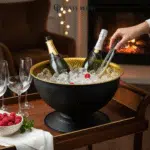 Seau à glace Noir Isotherme 13 Litres
